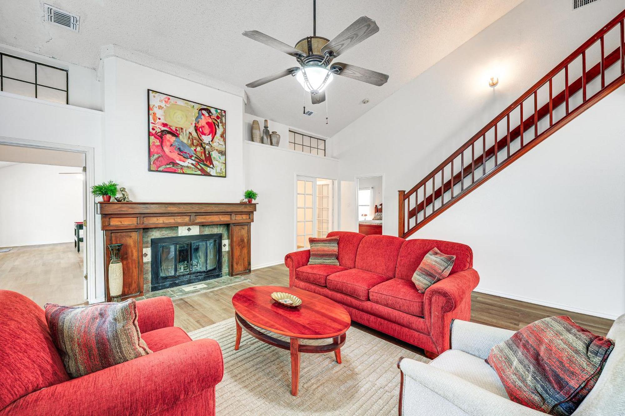 Spacious San Antonio Home Google Fiber, Game Room 외부 사진